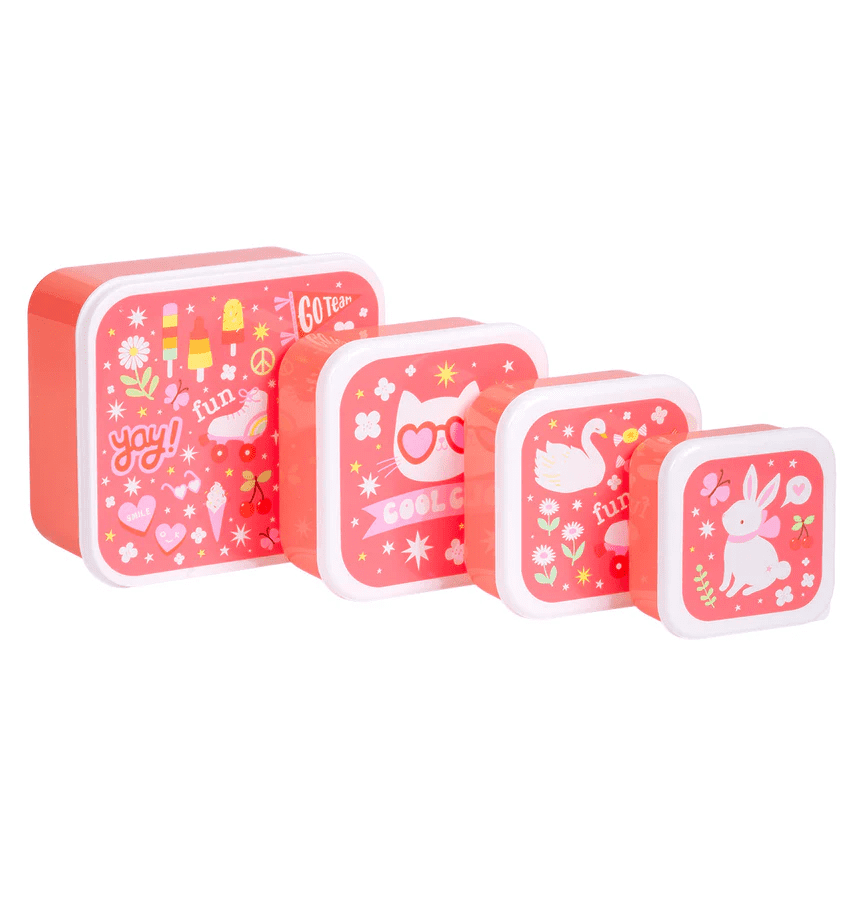lunch en snack box set – fun