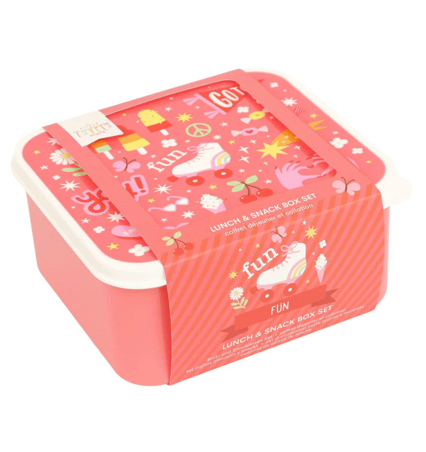 lunch en snack box set – fun