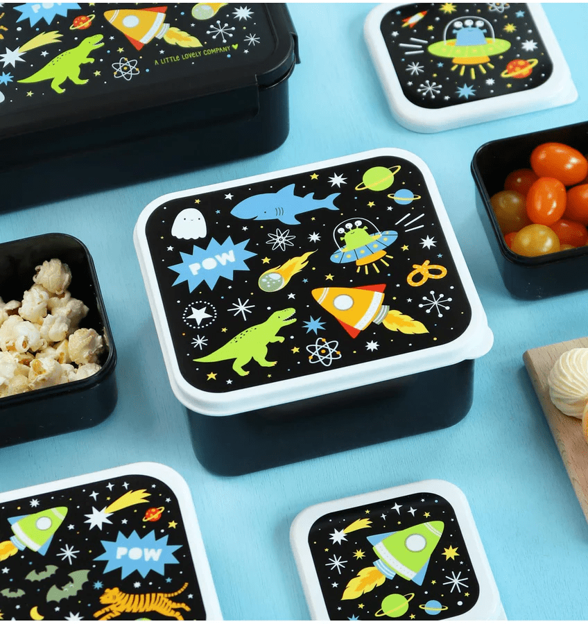 lunch en snack box set – galaxy