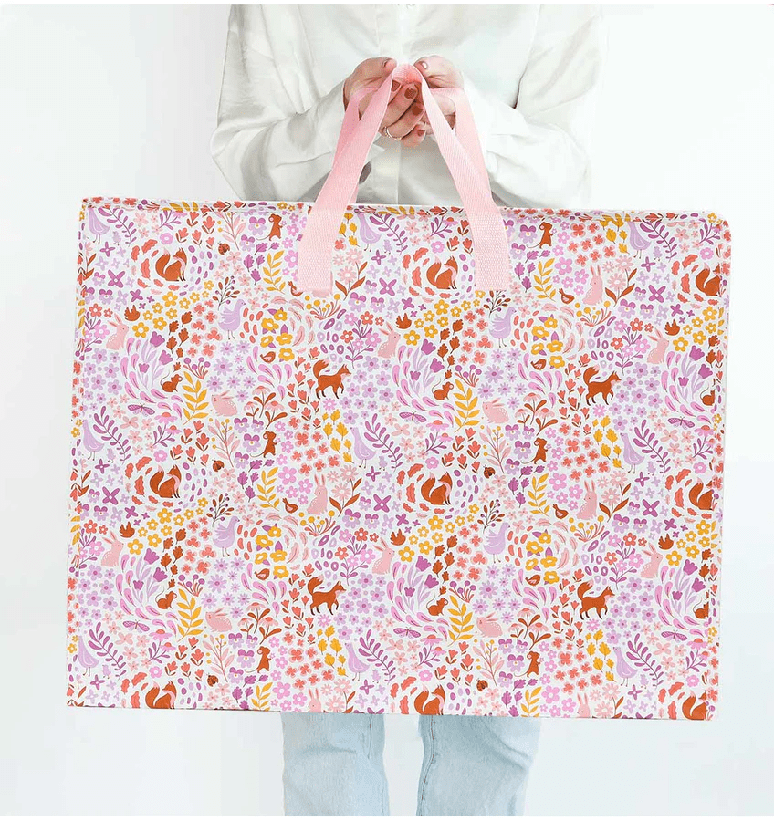 xl opbergtas, jumbo bag bloementuin