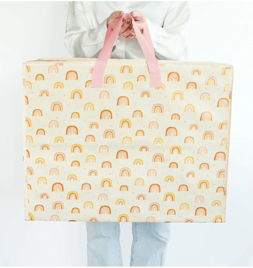 xl opbergtas, jumbo bag regenbogen