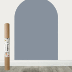 tix en mix magnetische muursticker magneetbord grey elephant + 2 krijtjes