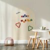 tix en mix magnetische muursticker magneetbord white pudding + 2 krijtjes