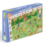 djeco observation puzzle little friends garden