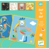 djeco educational dot to dot lacing
