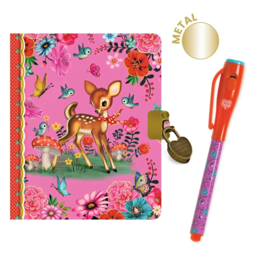 djeco small secret notebook fiona