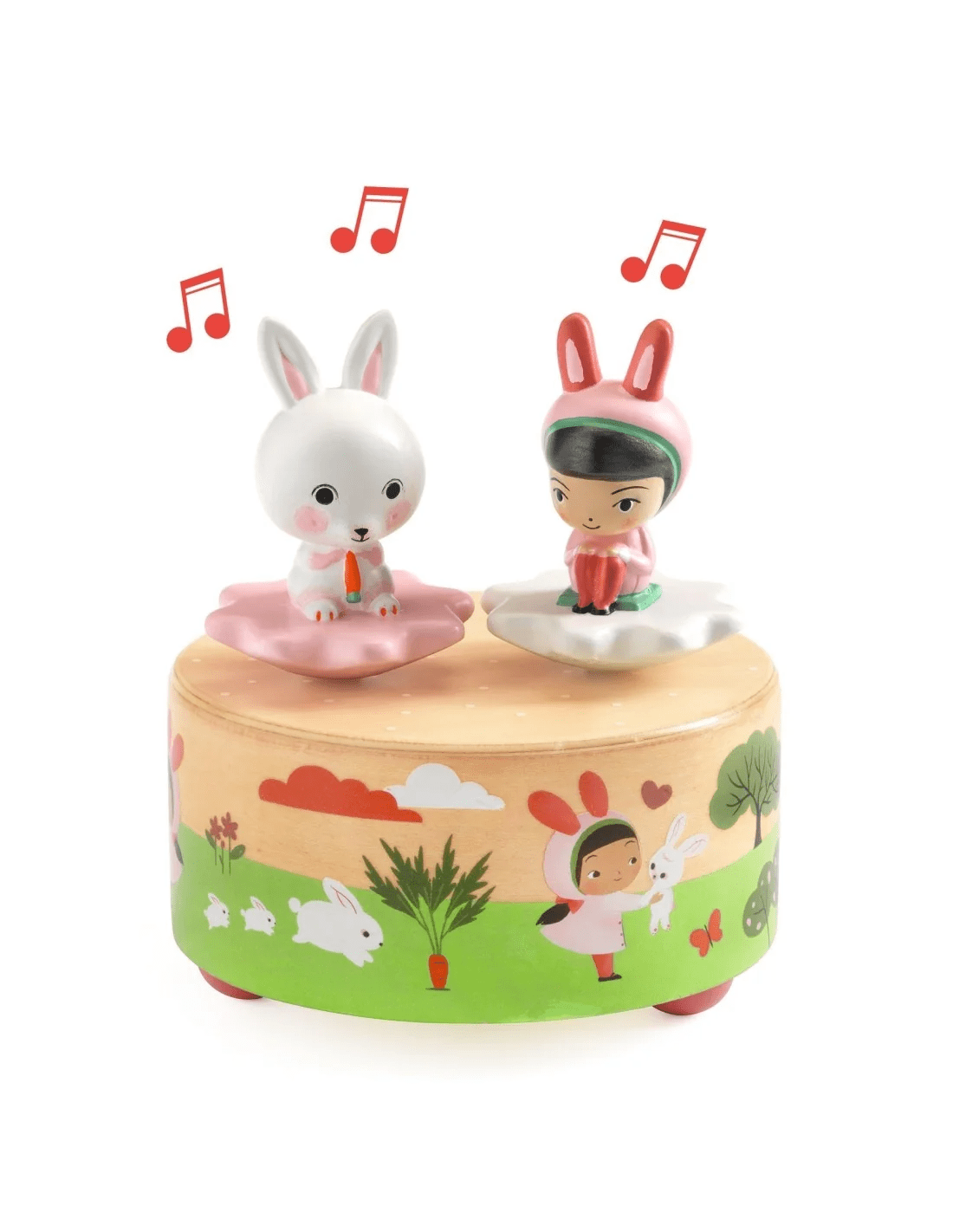 djeco magnetisch speeldoosje garden melody