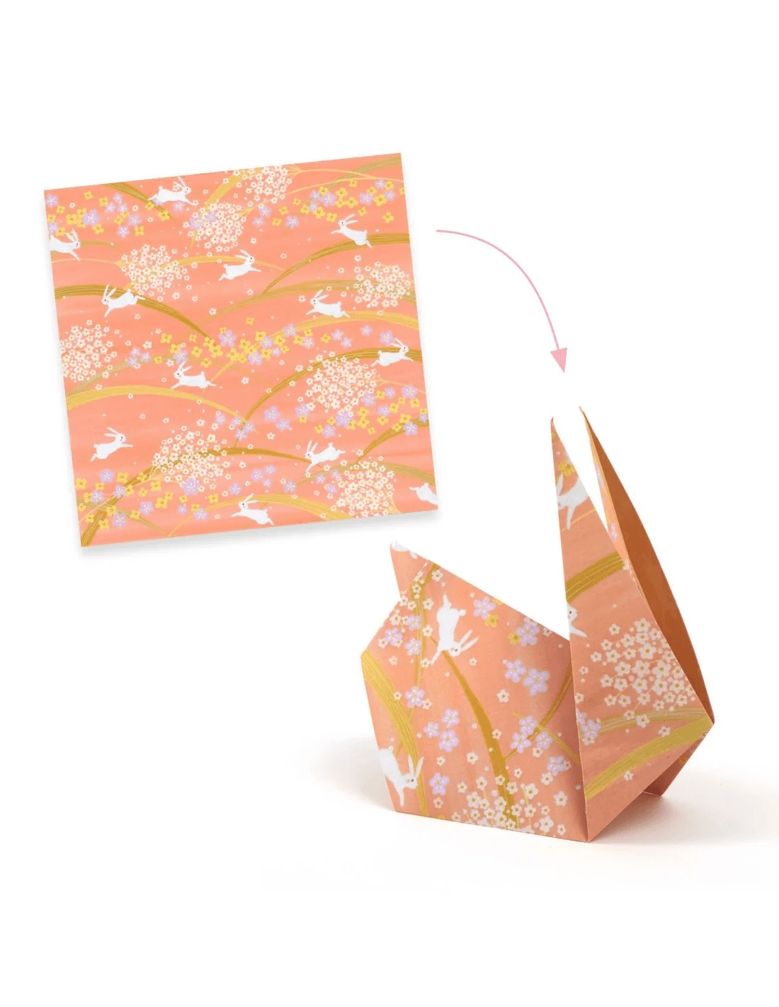 djeco origami vouwblaadjes roze 5 99 jaar