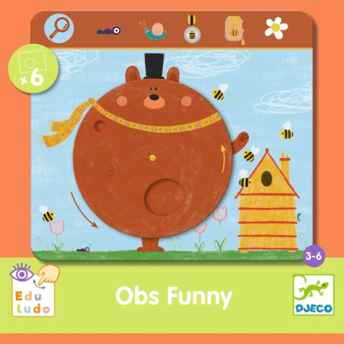 djeco observatie spel obs funny 3 6 jaar
