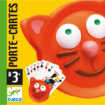 kaartenhouder oranje kat
