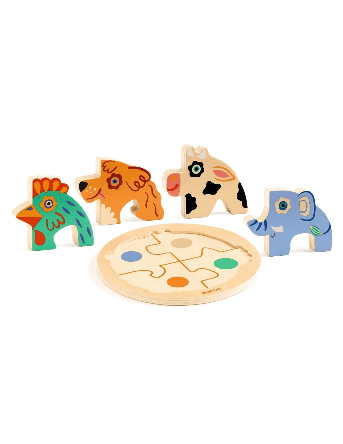 djeco legpuzzel rondo dog +2