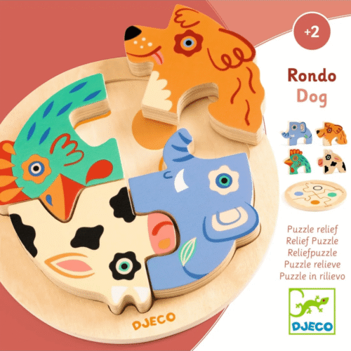 djeco legpuzzel rondo dog +2