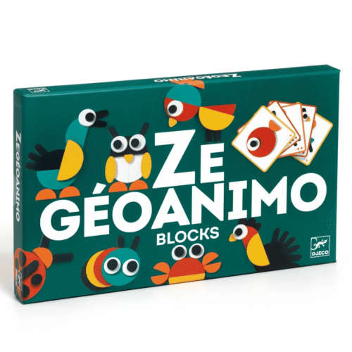 djeco constructions game ze geoanimo blocks 3+