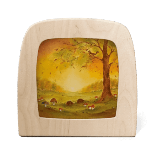 toverlux silhouette herfstbladeren