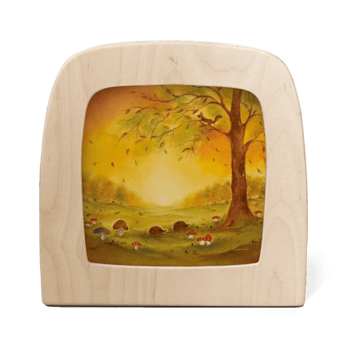 toverlux silhouette herfstbladeren
