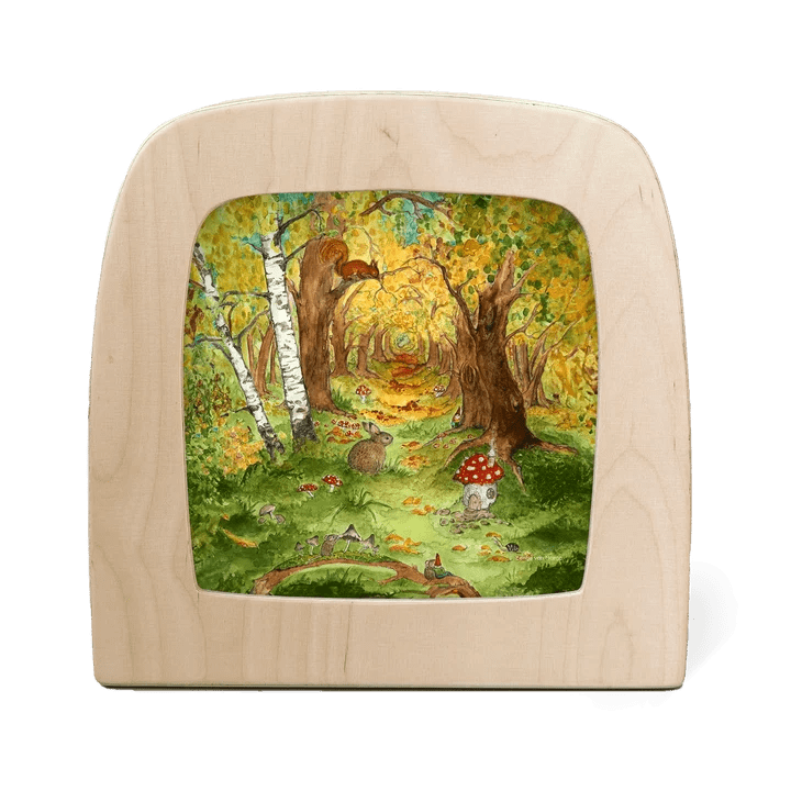 toverlux silhouette herfstbos