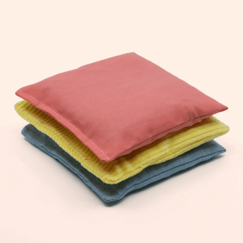 sensorische pittenzakjes pastel 3 stuks