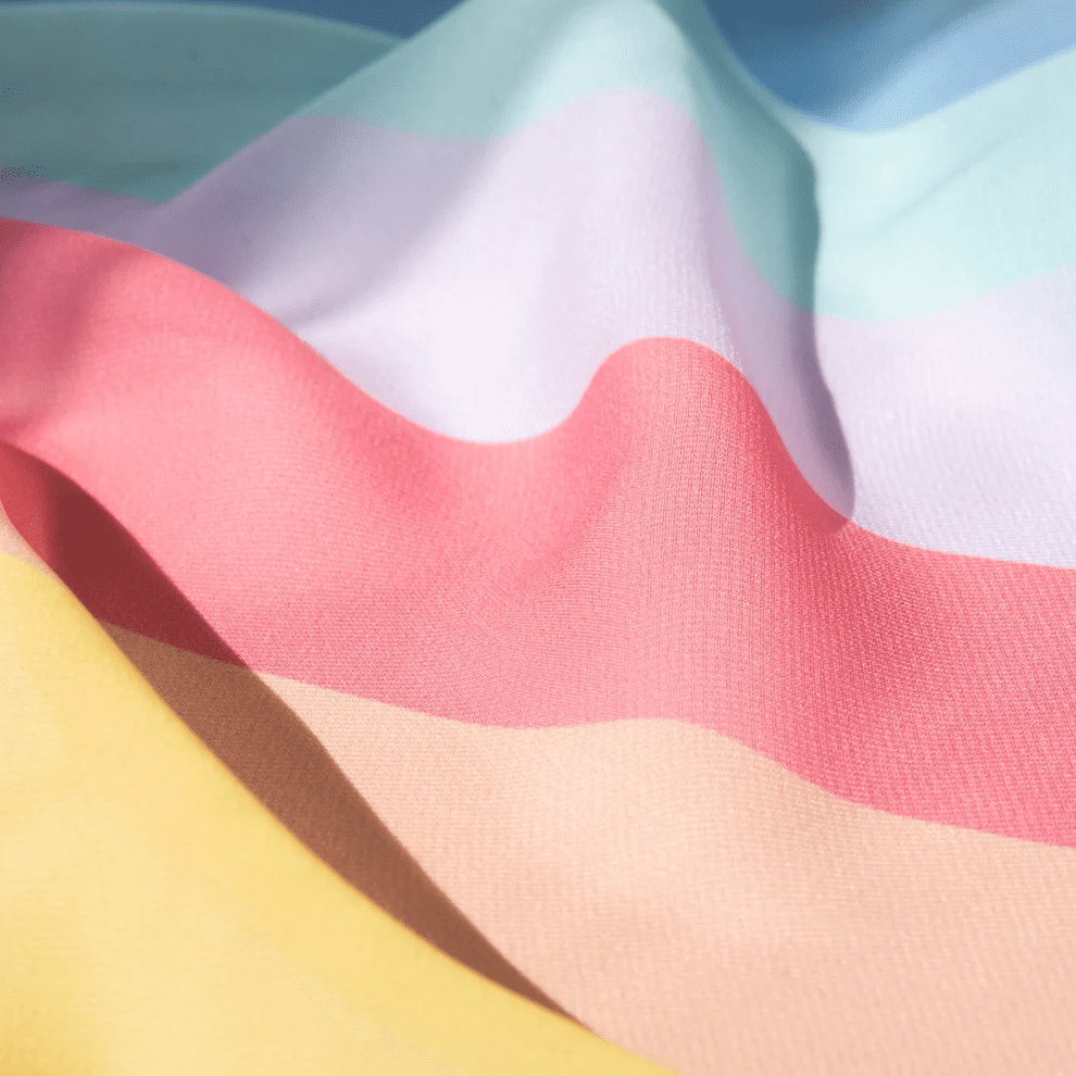 playcycle speeldoek waves pastel 65cm