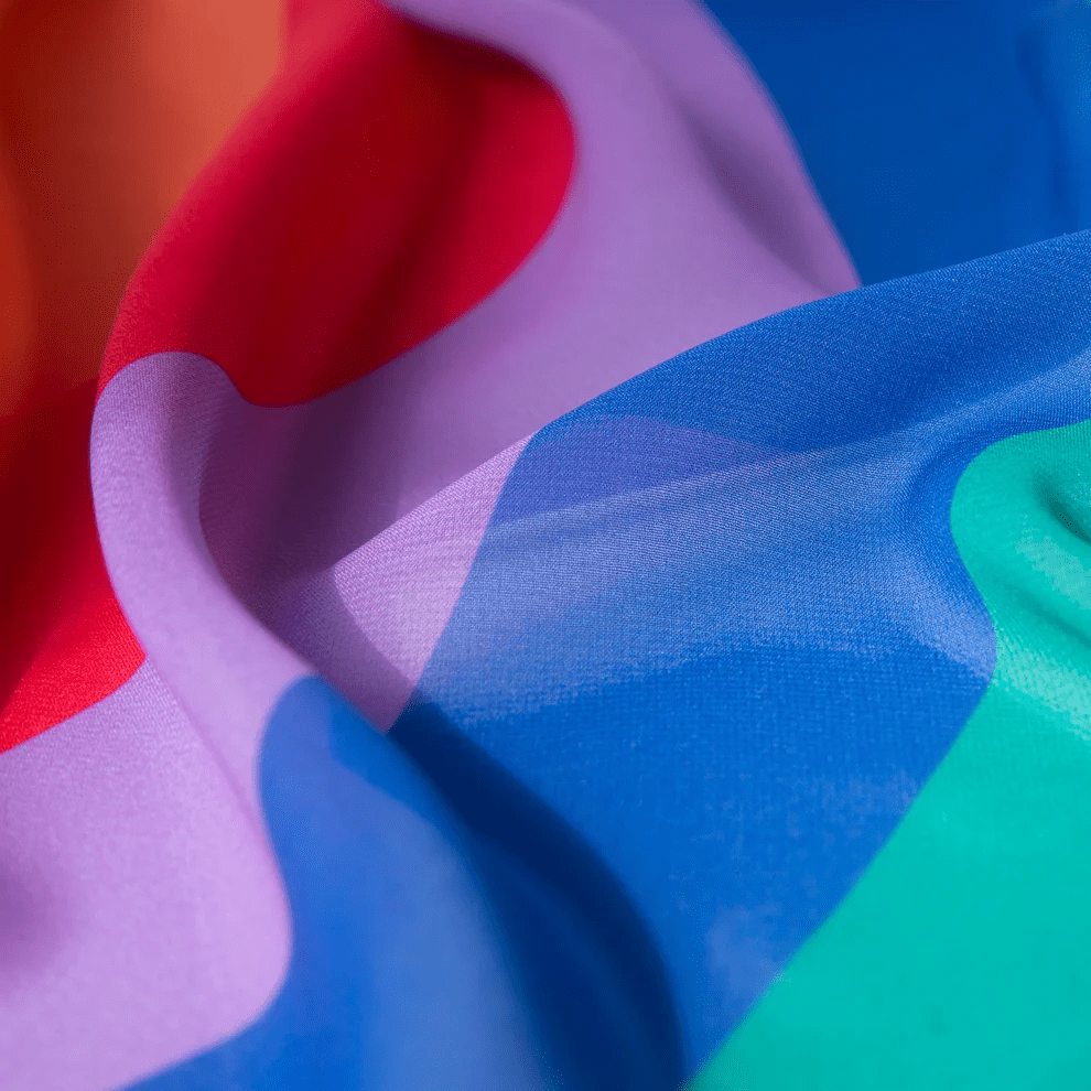 playcycle speeldoek waves regenboog 95cm