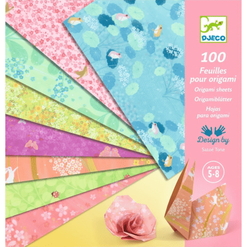 djeco origami vouwblaadjes roze 5 99 jaar