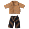 maileg shirt and striped pants for mouse, dad