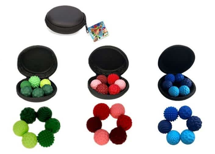 fidgnetics rood/blauw/groen 3 assorti