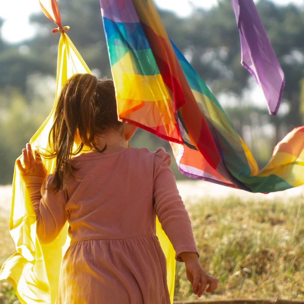 playcycle speeldoek waves regenboog 65cm