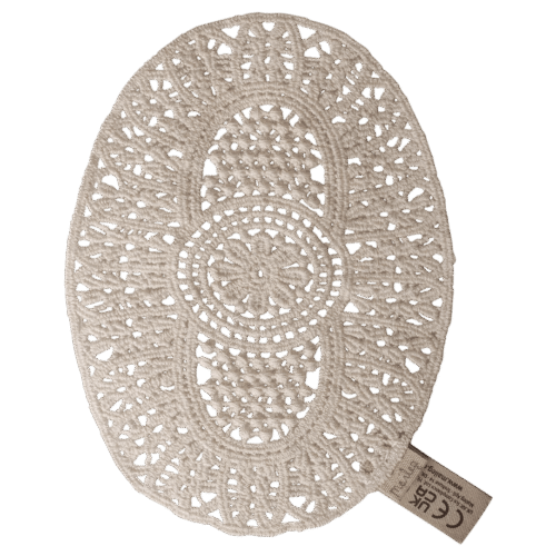 maileg lace rug, mouse