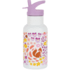 rvs drinkfles bloementuin 350ml