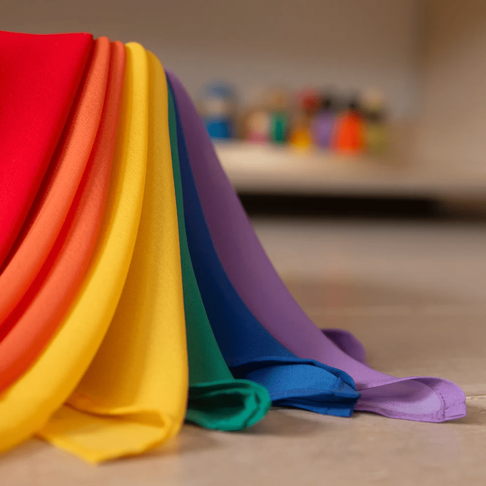 playcycle speeldoek waves regenboog 65cm