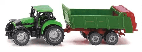 sk1673 tractor met aanhanger