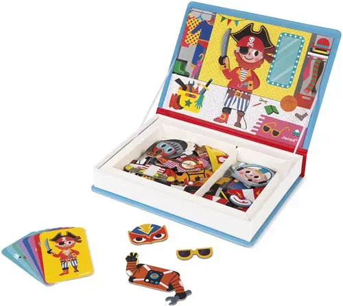 magnetibook verkleedfeest jongens