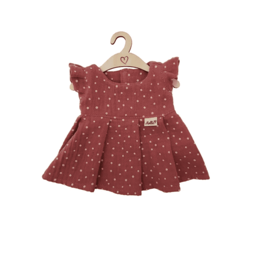 poppenjurk spring blush dots (gordi/34cm)